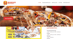 Desktop Screenshot of pizzahawaii.ch